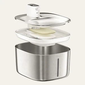 APETDOLA 4L Wireless Automatic Pet Water Fountain with Sensor